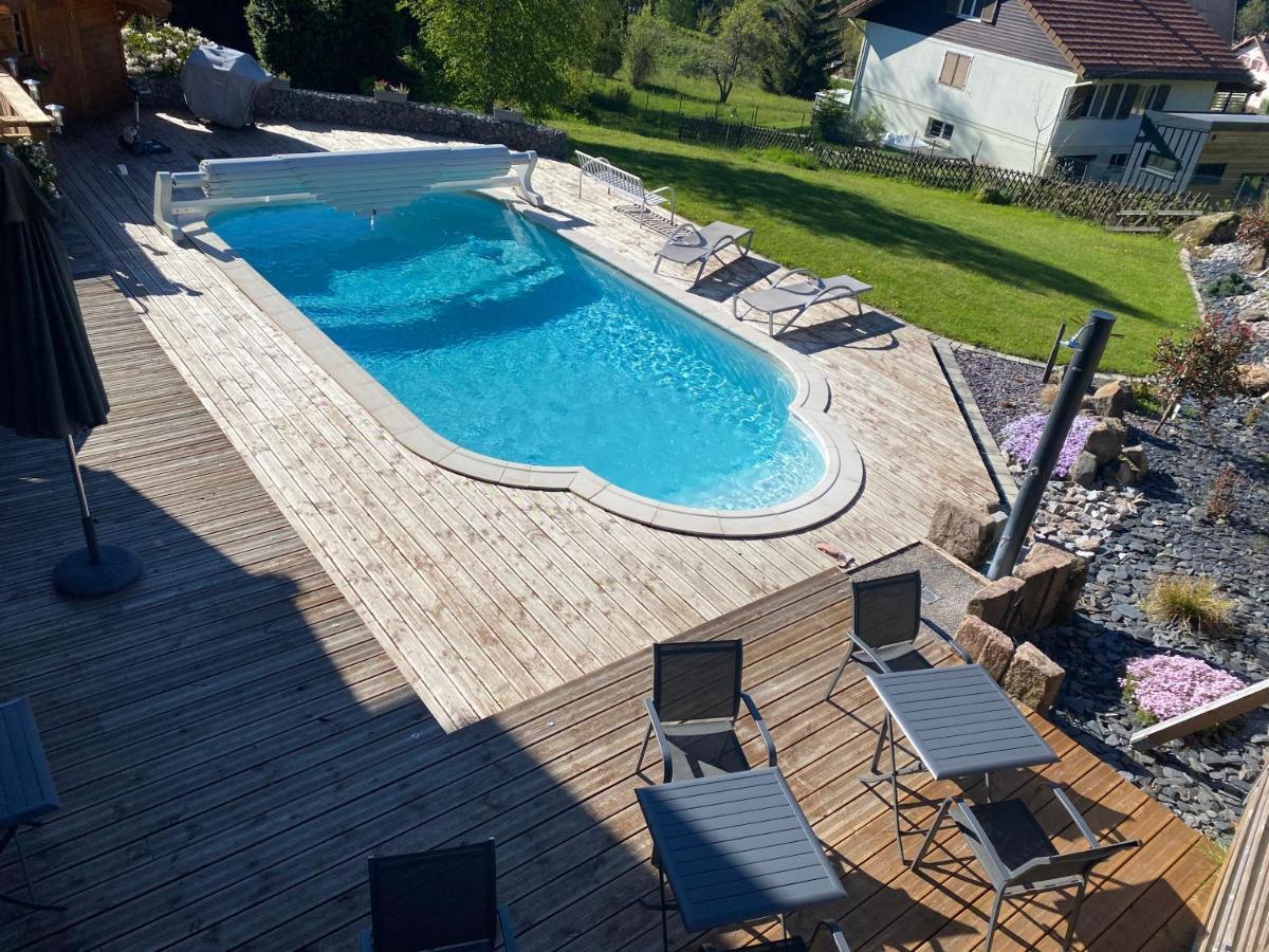 Le Chalet De La Deviniere, Bain Nordique Exterieur Chauffe Xonrupt-Longemer Bagian luar foto